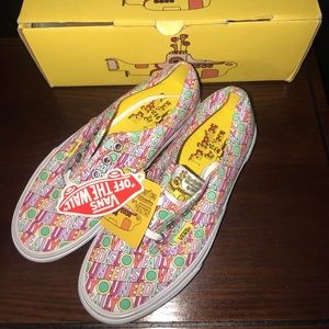 NWT Authentic Beatles All You Need Is Love Vans